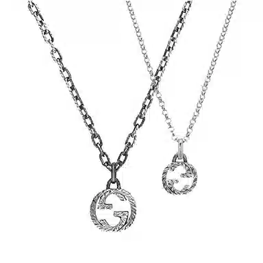 GUCCI 925 Silver Necklace