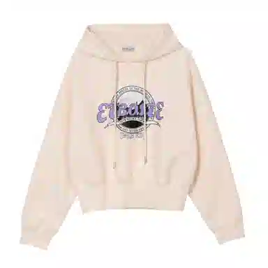 法文箱子 舒适休闲连帽卫衣 女款