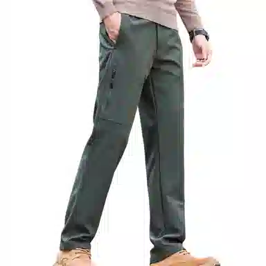 富铤 纯色简约时尚舒适休闲裤 男款