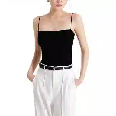 善己 简约舒适时尚百搭清新吊带 女款