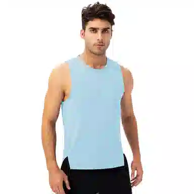 玉儿恋 宽松背心速干透气篮球跑步吸湿排汗宽肩运动背心健身衣 男款