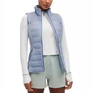 lululemon Down For It All Vest Smoky Lavender