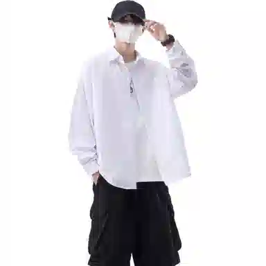 帝狼牛 山系户外翻领宽松舒适落肩防晒服 男女同款