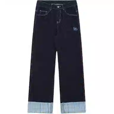 JUFU Vintage Embroidered Jeans