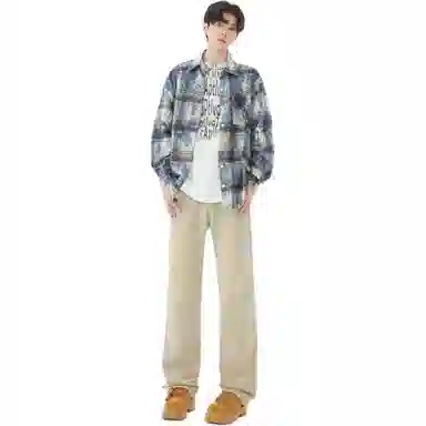 PANDA ADEVIL Straight Loose Jeans