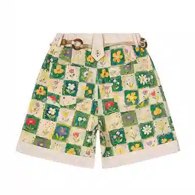 VALLEYOUTH Vintage Floral Shorts