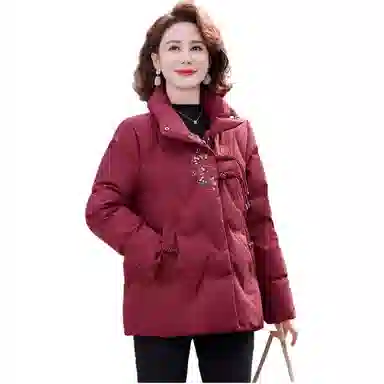 鸭鸭 洋气高贵简约舒适高级感羽绒服 女款