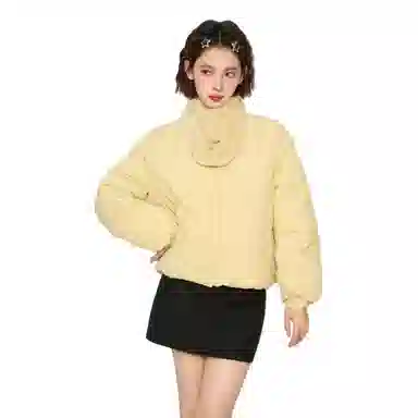Bedaifei Quilted Scarf Puffer Jacket
