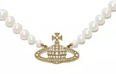 Vivienne Westwood One Row Pearl Choker