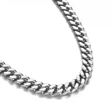 IDEAGEMER Cuba Chain Necklace