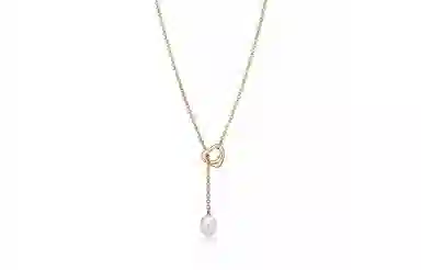 Tiffany & Co. Heart Pearl Necklace