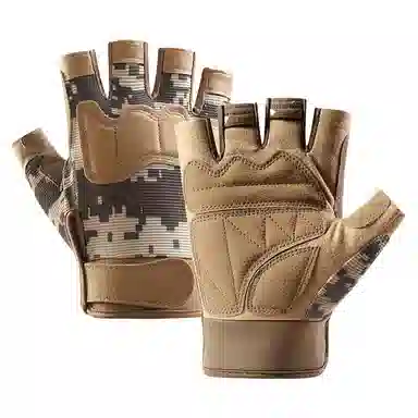 梦特娇 户外运动骑行 聚酯纤维 半指手套 男女同款情侣款