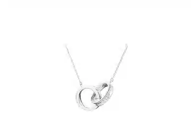 Tiffany & Co. 1837 Double Circle Pendant