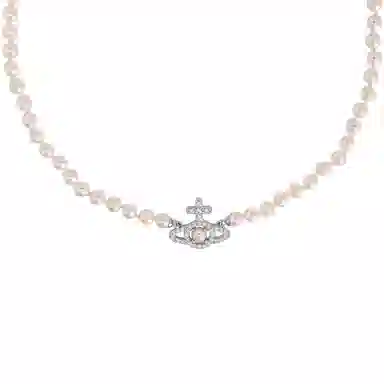 Vivienne Westwood Olymplia Pearl Necklace