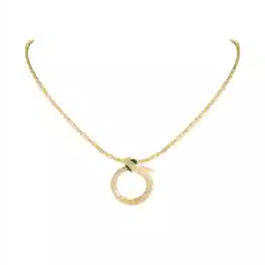 DREAM PARTY Silver Snake Series Necklace