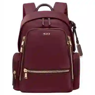 TUMI Voyageur Celina Burgundy Backpack