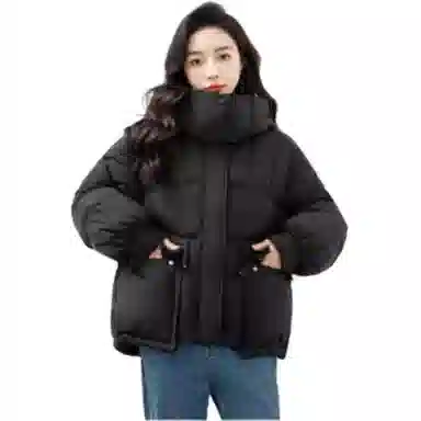 鸭鸭 时尚百搭连帽羽绒服 女款