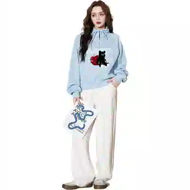 法文箱子 舒适休闲简约卫衣 女款