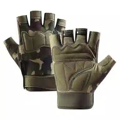 梦特娇 户外运动骑行 聚酯纤维 半指手套 男女同款情侣款