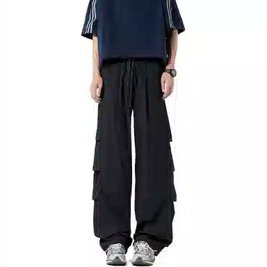 沐诚阳译 美式风格夏季凉感速干垂感大码服饰休闲裤 男女同款