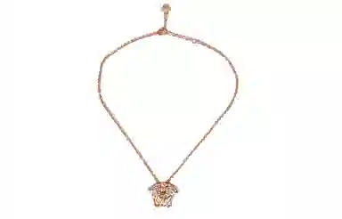 Versace Medusa Pendant Necklace Gold Silver
