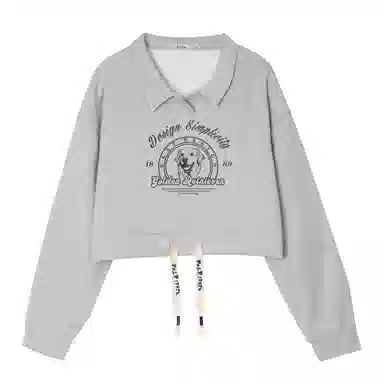 法文箱子 简约舒适休闲卫衣 女款