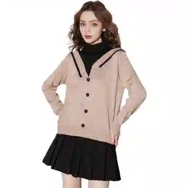 法文箱子 舒适休闲通勤针织衫 女款