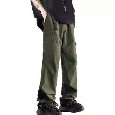 拓菲 美式工装裤夏季薄款户外速干裤徒步旅行登山裤宽松直筒裤子 男女同款