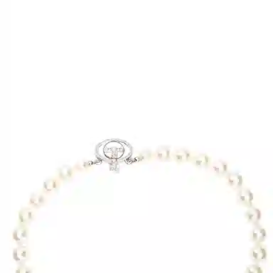 Vivienne Westwood One Row Pearl Drop Choker