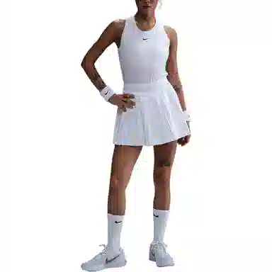 Nike Court Advantage White Shorts