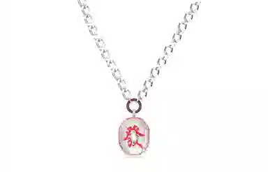 Swarovski Alea Necklace Red
