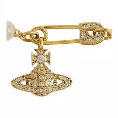 Vivienne Westwood Saturn Pendant Necklace