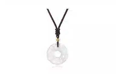 百利金 双貔貅平安扣 吉祥纳福平安顺遂国潮复古新中式精致轻奢百搭气质小众设计转运珠锁骨链#好运 玉髓 玉石项链 男女同款情侣款