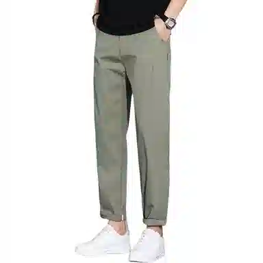 羽浅 薄款速干九分裤通勤轻商务小西装裤时尚百搭休闲裤 男女同款