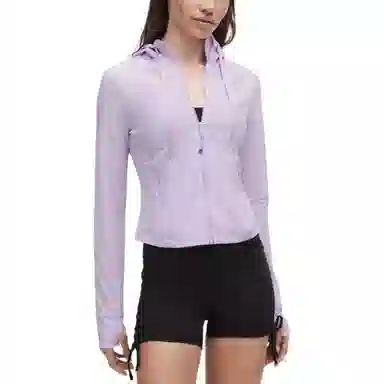 lululemon Define Cropped Hooded Jacket Mesh