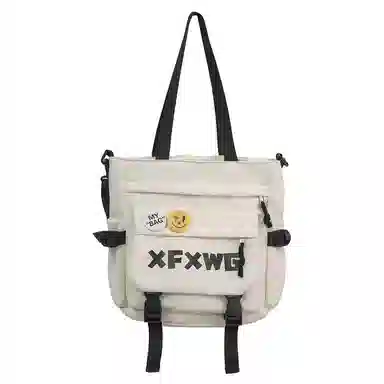 行途 时尚百搭字母设计潮流 牛津布 斜挎单肩包 男女同款情侣款 多色