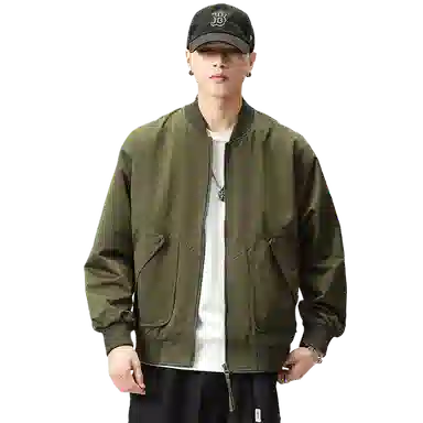 【dme】  美式高街复古休闲简约纯色宽松百搭棒球服 男女同款