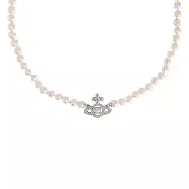 Vivienne Westwood Olymplia Pearl Necklace