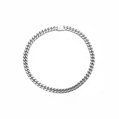 ICEGANG Cuban Necklace Silver