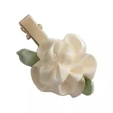 希铃 清冷感茉莉 棉麻 发夹 女款