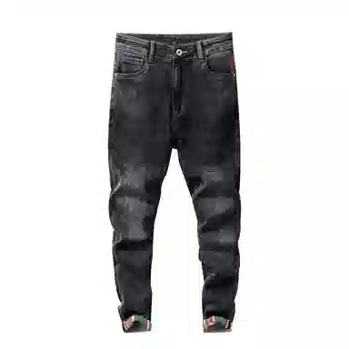 JUCY JUDY Tapered Jeans Black Grey