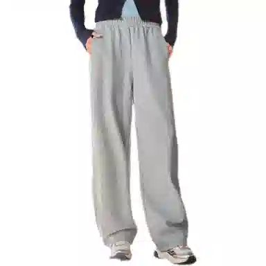 森马 中腰纯色阔腿休闲裤 女款