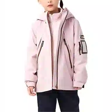 诺诗兰 时尚保暖防水防风冲锋衣 青少年