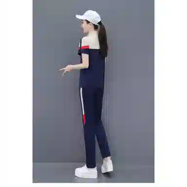 左岸 简约修身舒适百搭休闲套装 女款