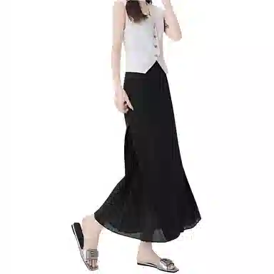 水中花 舒适时尚通勤简约休闲长裙 女款