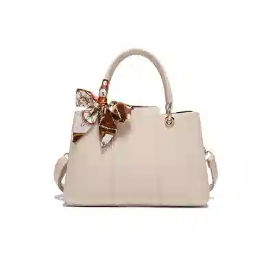 老人头 新中式简约百搭通勤上班中年妈妈托特包 合成革 单肩斜挎手提包 女款 多色