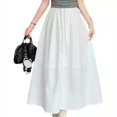 思蓓儿 温柔时尚舒适百搭纯色休闲长裙 女款