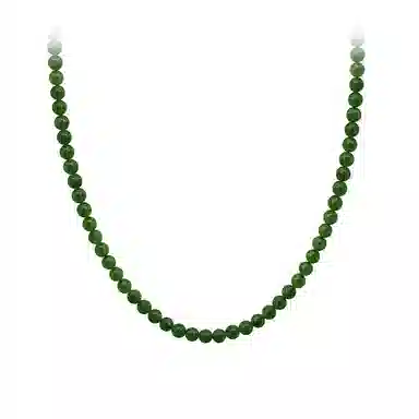 【高品质玉石】 琅风 新中式碧绿串珠国风高级感转运珠时尚气质天然 玉髓 项链 女款