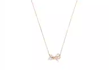 Swarovski Lifelong Bow Necklace
