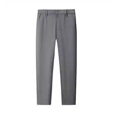 老爷车 透气夏季宽松纯色中高腰长裤休闲裤 男款